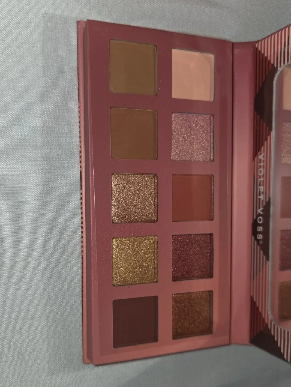 Violet Voss Windflower Eyeshadow Palette - Pink and Burgundy Floral Design